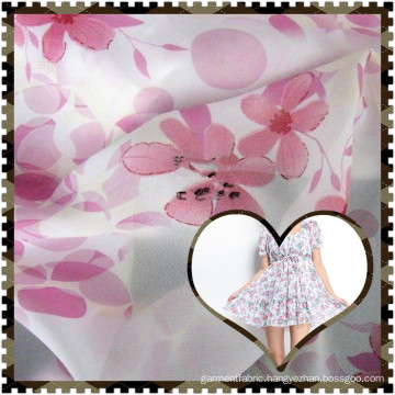 customize-made Polyester Printed Chiffon for lady blouse